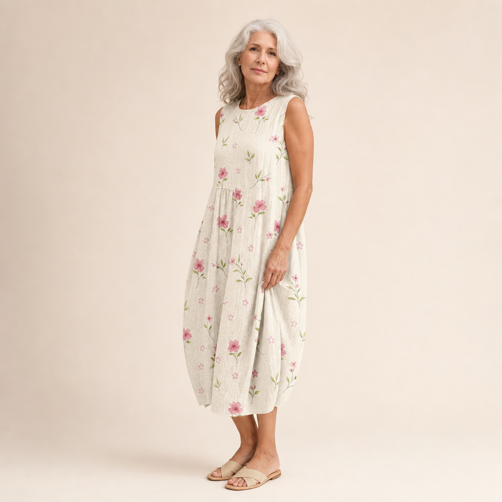 Faustine - Robe d’Été Confortable Sans Manches