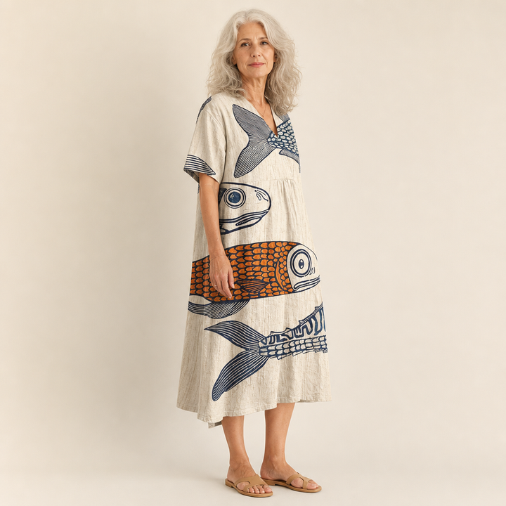 Jasmine - Robe d’Été Confortable