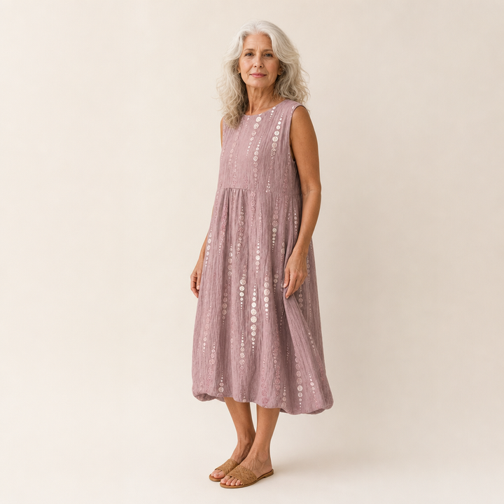 Sasha - Robe d’Été Confortable Sans Manches