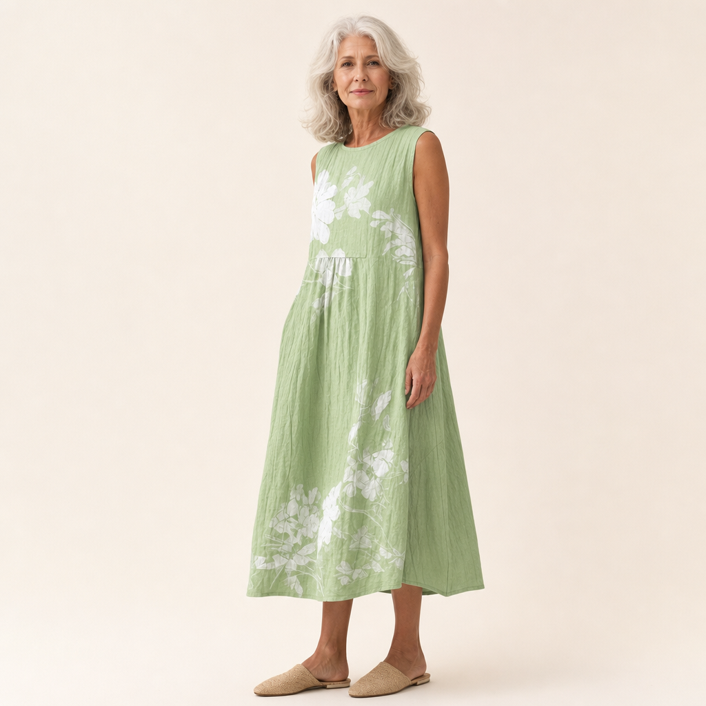 Éwan - Robe d’Été Confortable Sans Manches