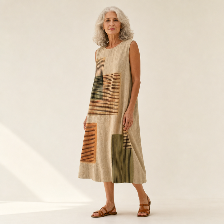 Lorys - Robe d’Été Confortable Sans Manches
