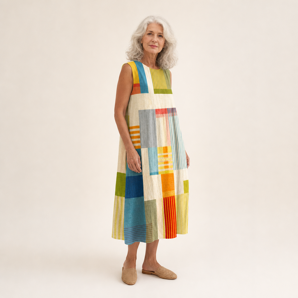 Léa - Robe d’Été Confortable Sans Manches