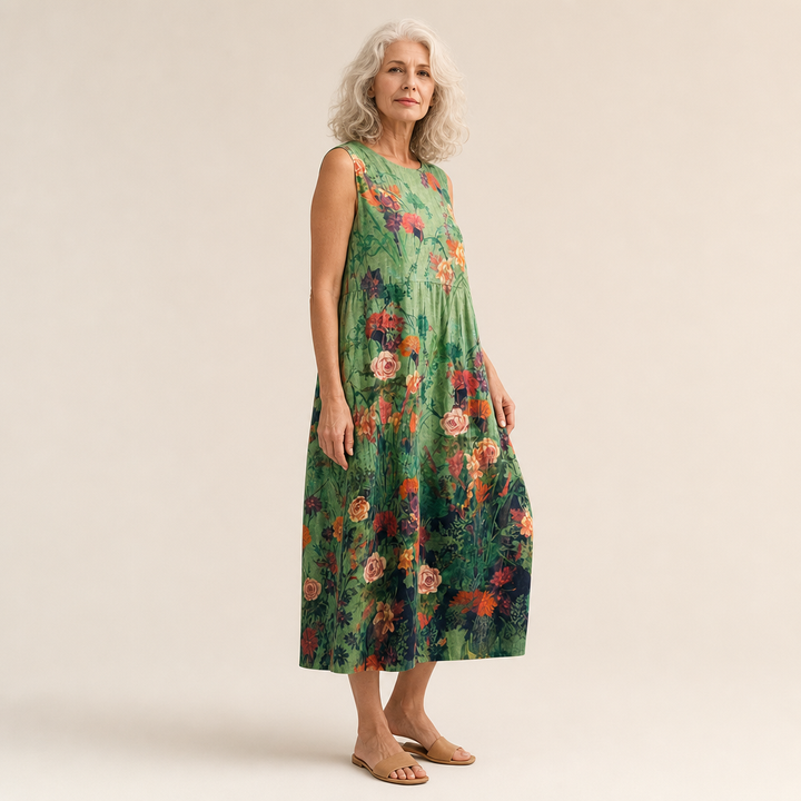 Juliette - Robe d’Été Confortable Sans Manches