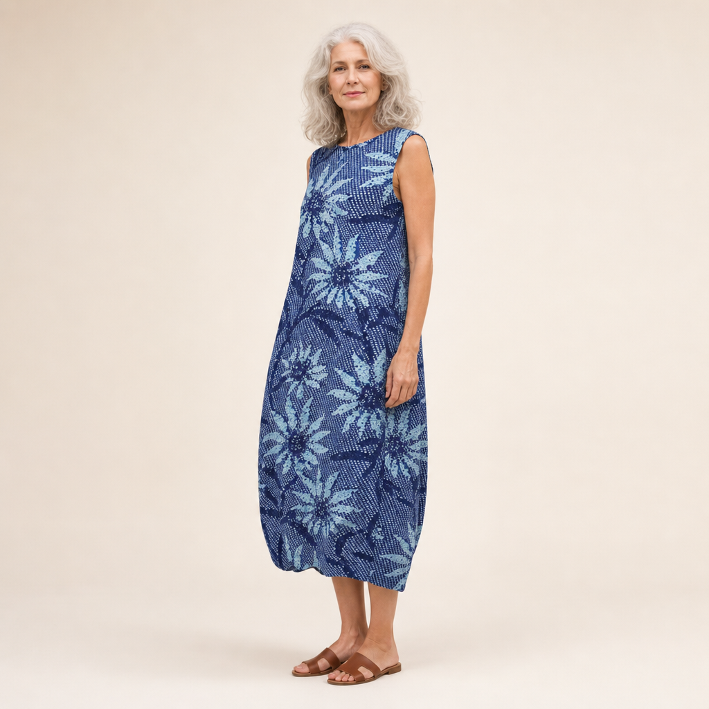 Adélaïde - Robe d’Été Confortable Sans Manches