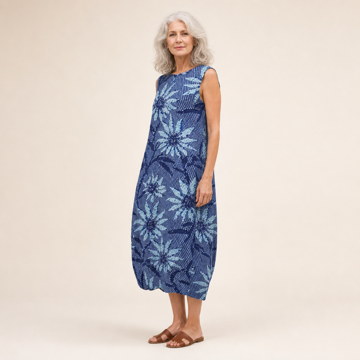 Adélaïde - Robe d’Été Confortable Sans Manches