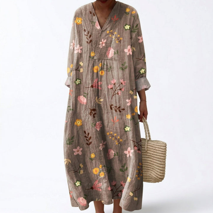 Maëlys - Robe d’Été Imprimée Flatteuse