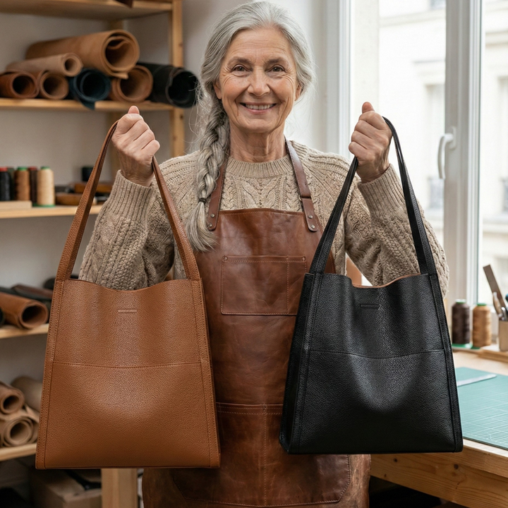 Elena™ | Élégant sac à bandoulière en cuir