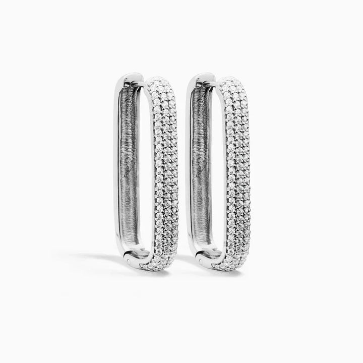 Grandes boucles d’oreilles avec icône de paon