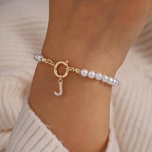 Bracelets avec lettres Auden Key | Or