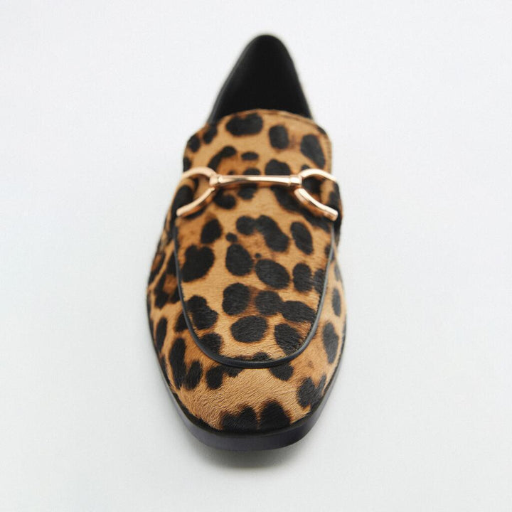 Adrianna - Mocassin Léopard Audacieux