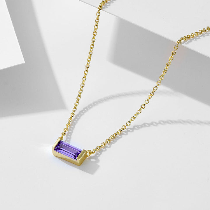 Livia – Collier en argent avec petit pendentif