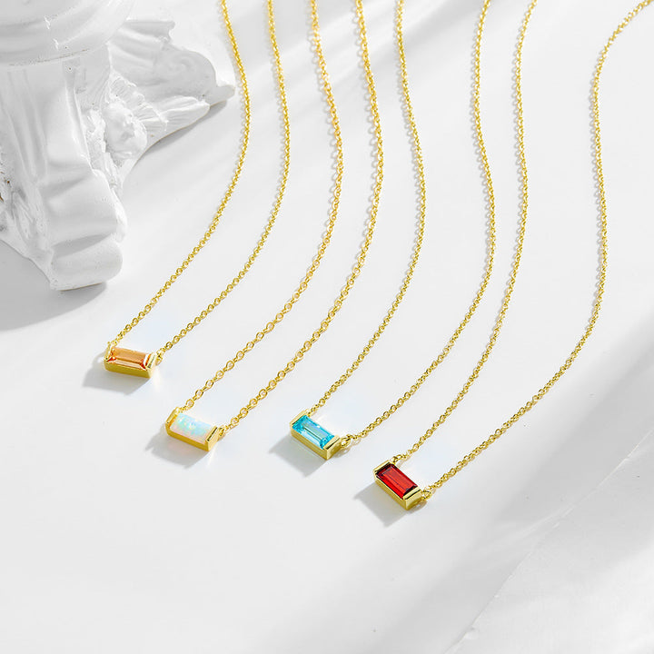Livia – Collier en argent avec petit pendentif