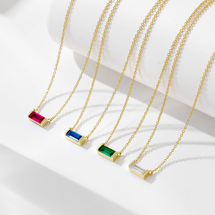 Livia – Collier en argent avec petit pendentif