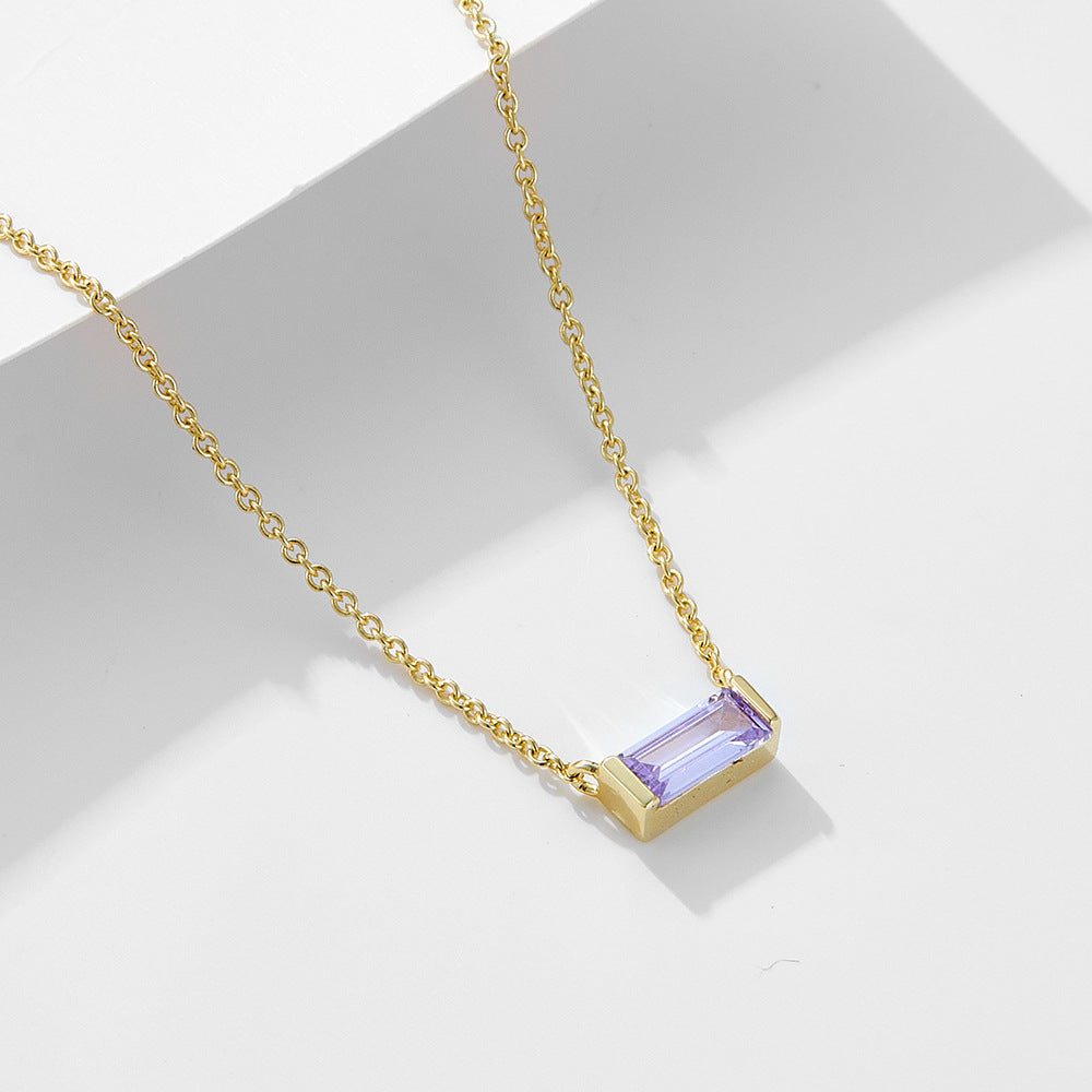 Livia – Collier en argent avec petit pendentif