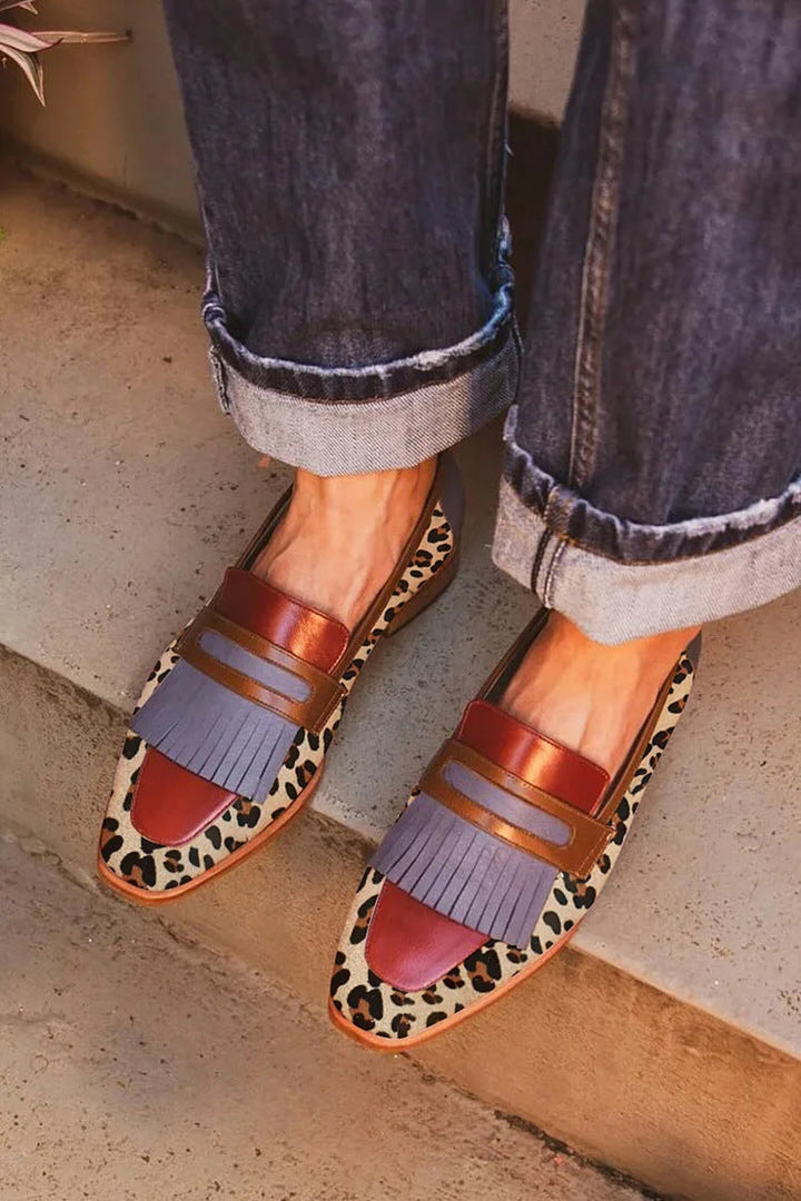 Zelda - Mocassin Élégant Léopard