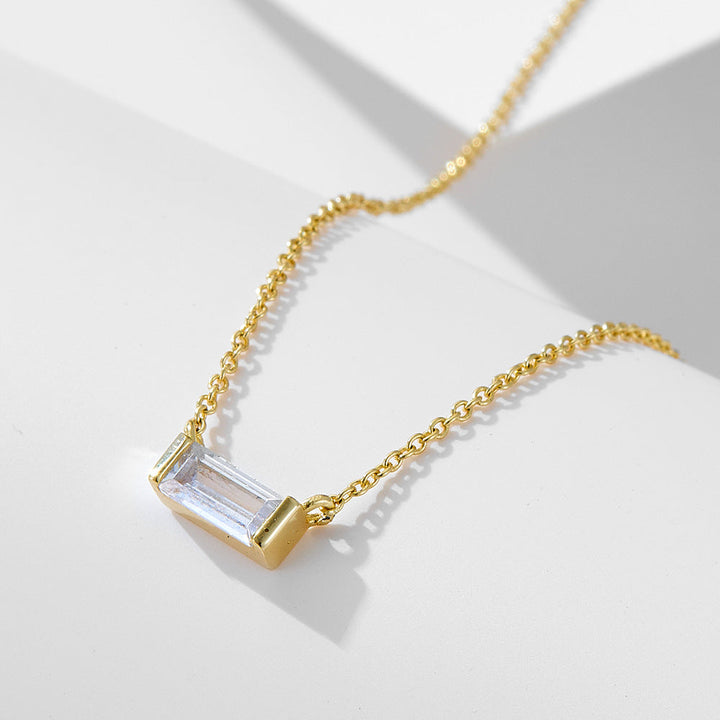 Livia – Collier en argent avec petit pendentif