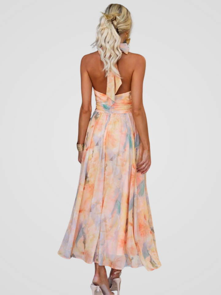 Elviana | Robe Midi Élégante