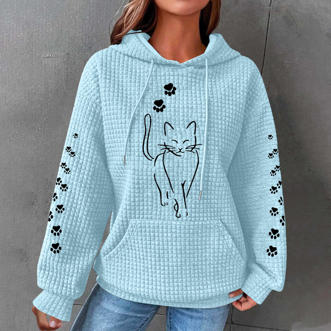 Nicole – Sweat-shirt confortable et chaud pour femme avec capuche