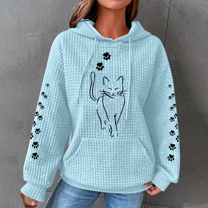 Nicole – Sweat-shirt confortable et chaud pour femme avec capuche