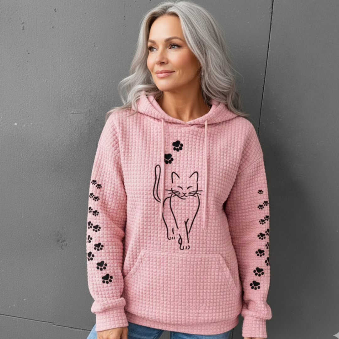 Nicole – Sweat-shirt confortable et chaud pour femme avec capuche