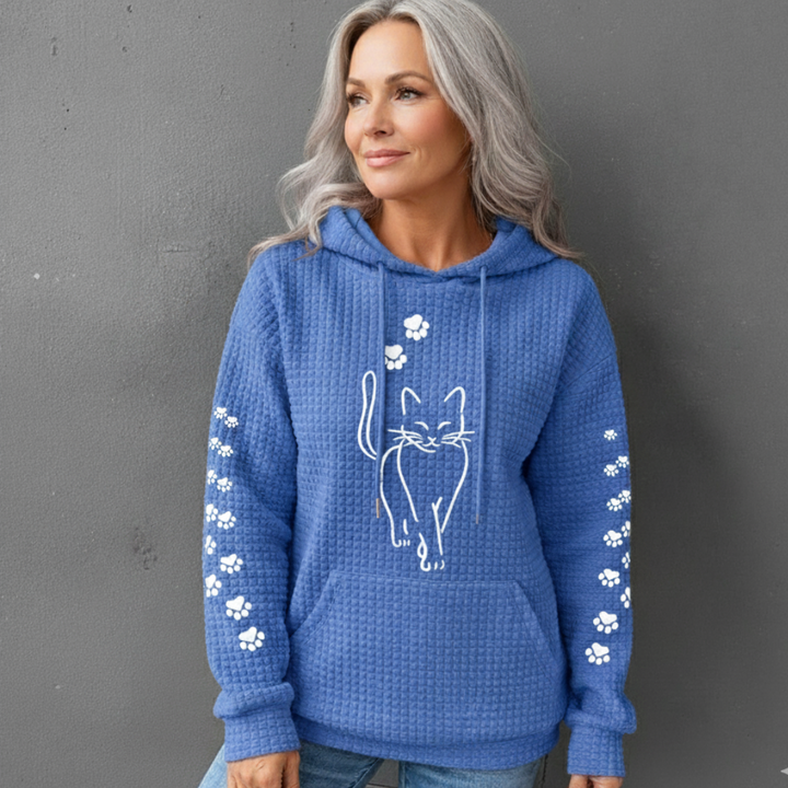 Nicole – Sweat-shirt confortable et chaud pour femme avec capuche