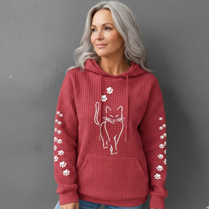 Nicole – Sweat-shirt confortable et chaud pour femme avec capuche