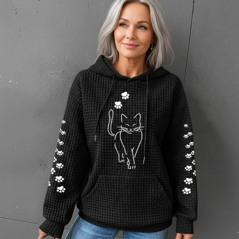Nicole – Sweat-shirt confortable et chaud pour femme avec capuche