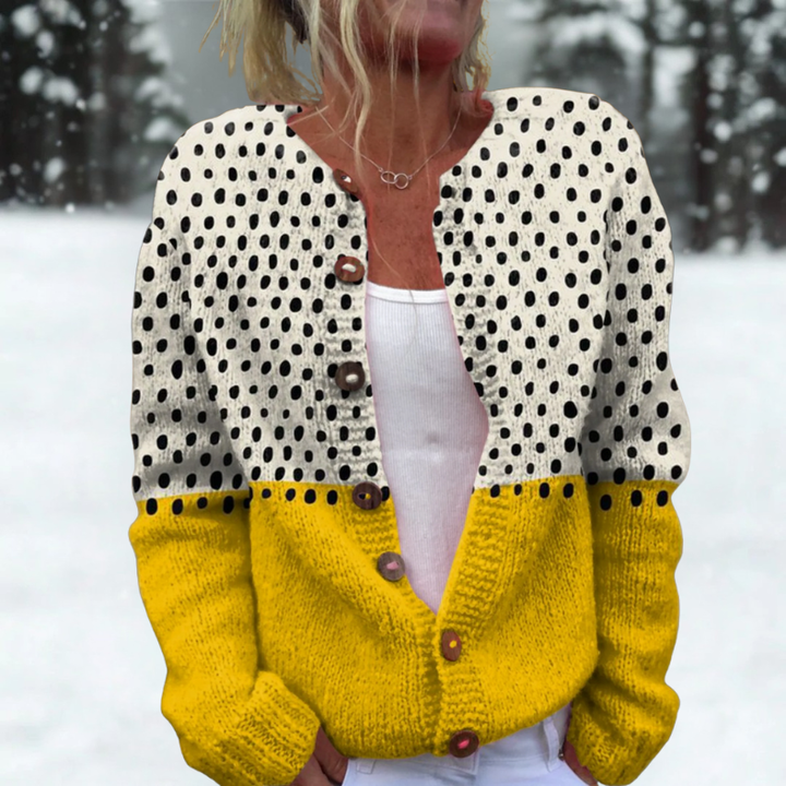 Adèle | Cardigan D'Automne En Maille Confortable