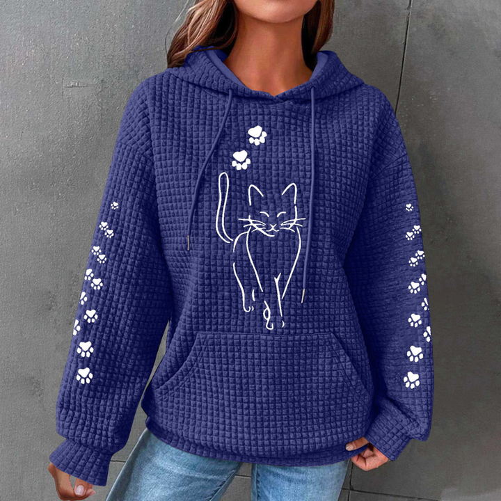 Nicole – Sweat-shirt confortable et chaud pour femme avec capuche