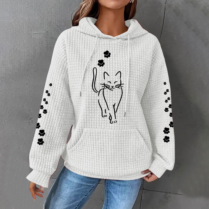 Nicole – Sweat-shirt confortable et chaud pour femme avec capuche