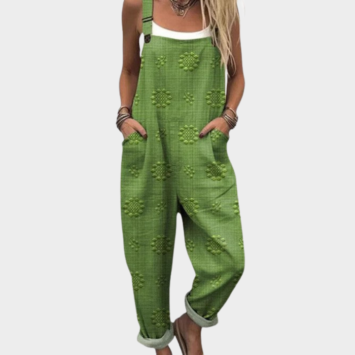 Eugénie | vert texturé naturel harmonieuse