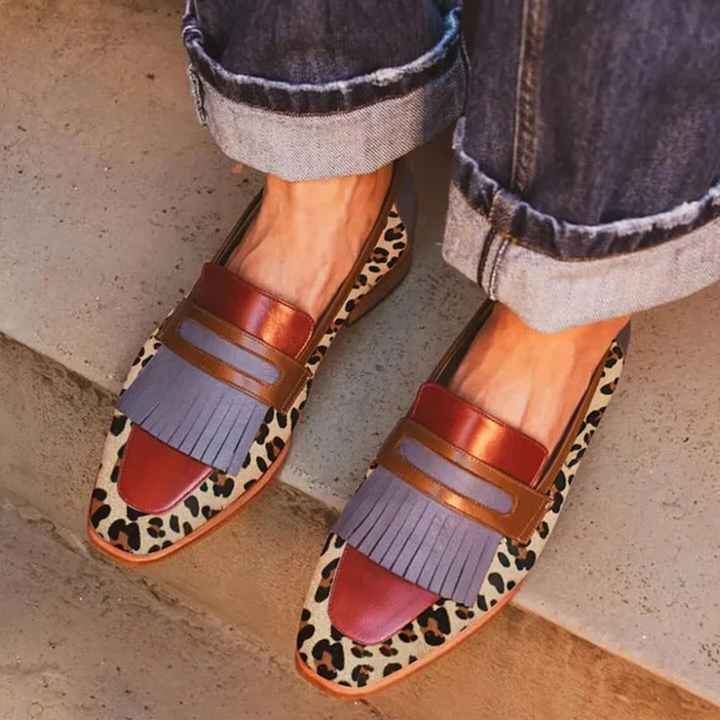 Zelda - Mocassin Élégant Léopard