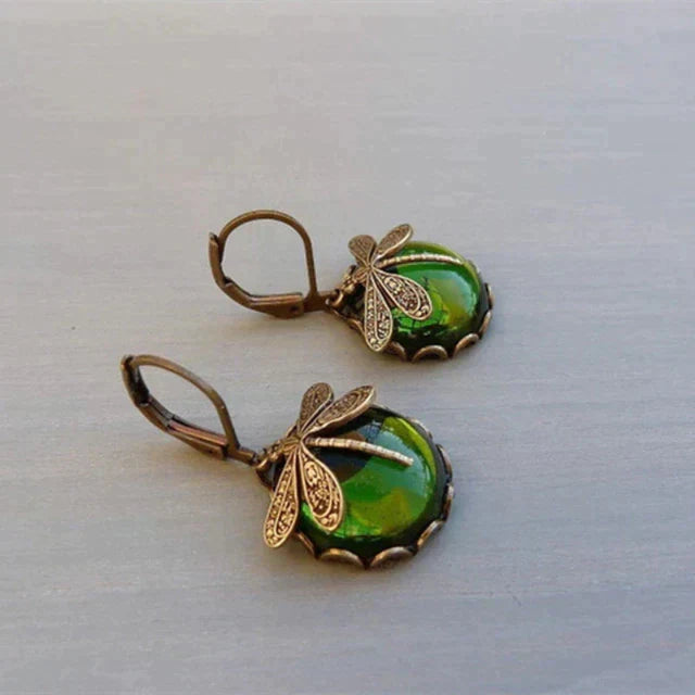 Boucles d'oreilles Libellule Antika Guld