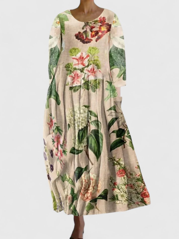Margaritte | Robe Midi Élégante