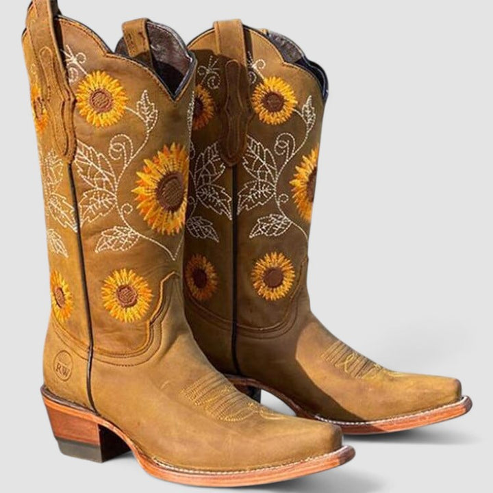Clémence | Bottes Western Orthopédiques