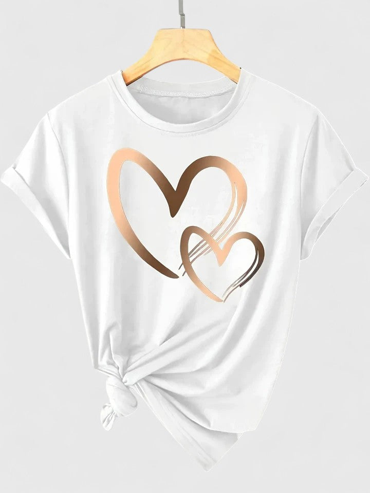 Clara | T Shirt Confortable à Manches Courtes
