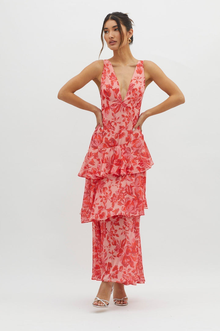 Taviana | Robe Midi Sophistiquée