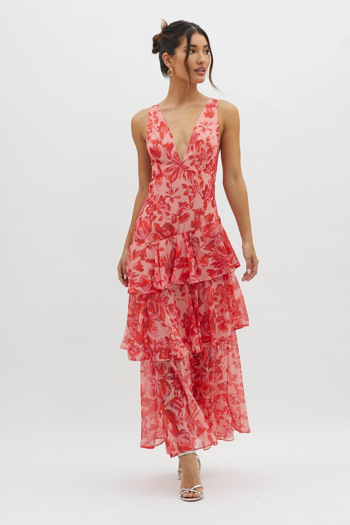 Taviana | Robe Midi Sophistiquée