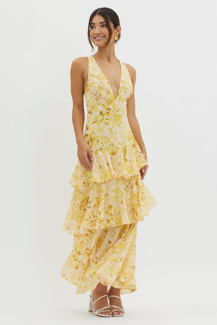 Taviana | Robe Midi Sophistiquée