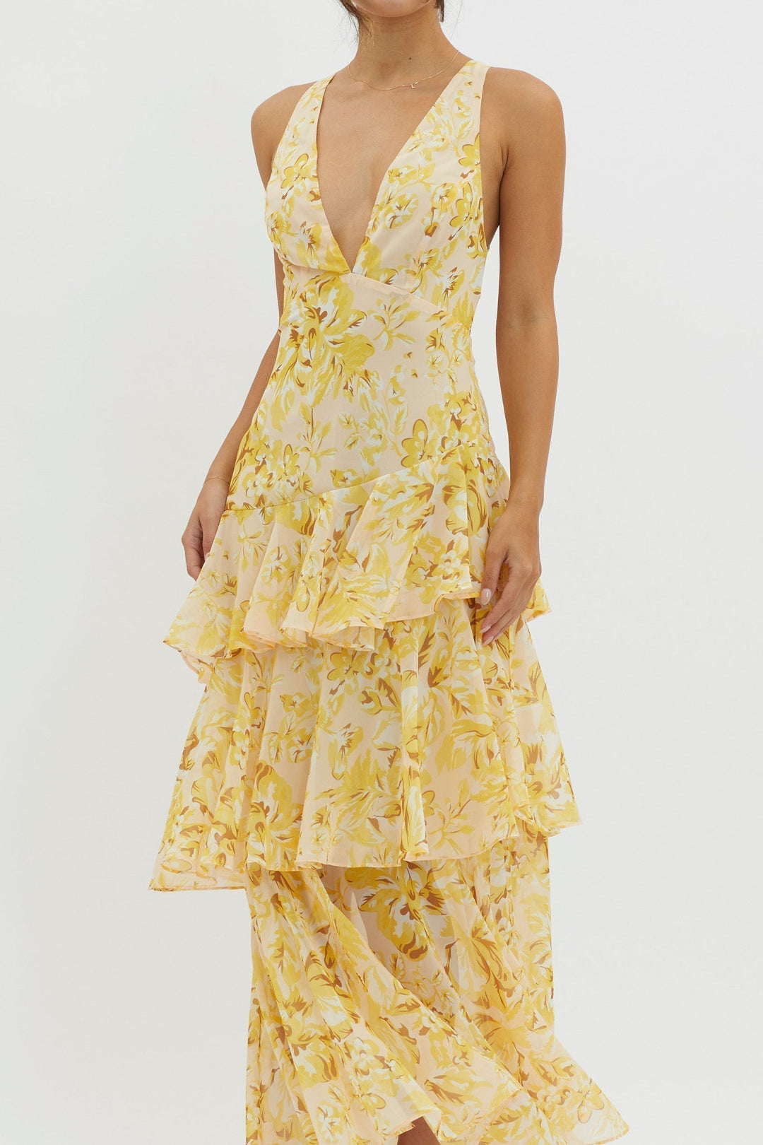 Taviana | Robe Midi Sophistiquée