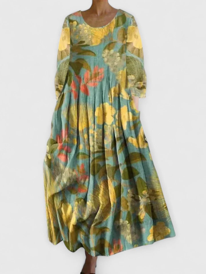 Margaritte | Robe Midi Élégante