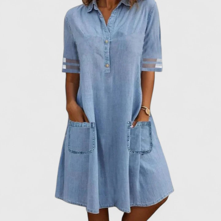 Hortense | Robe en denim