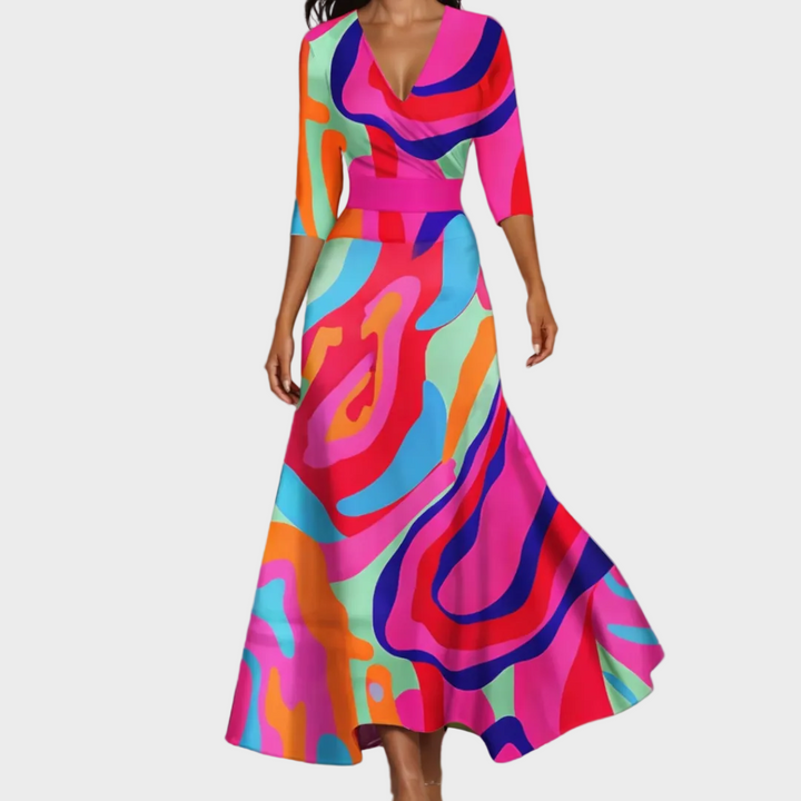 Emily - Robe Maxi Élégante et Légère
