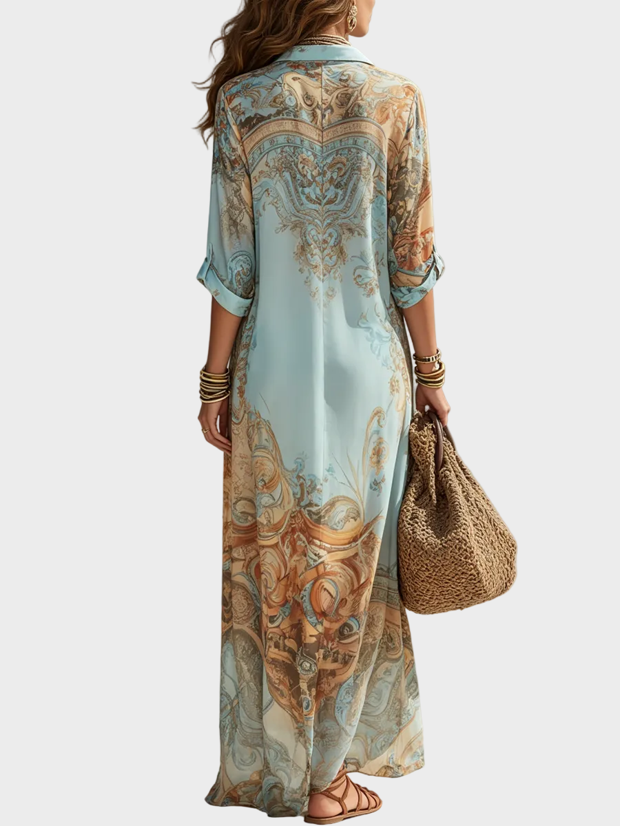 Loisa - Robe Maxikleid Méditerranéenne