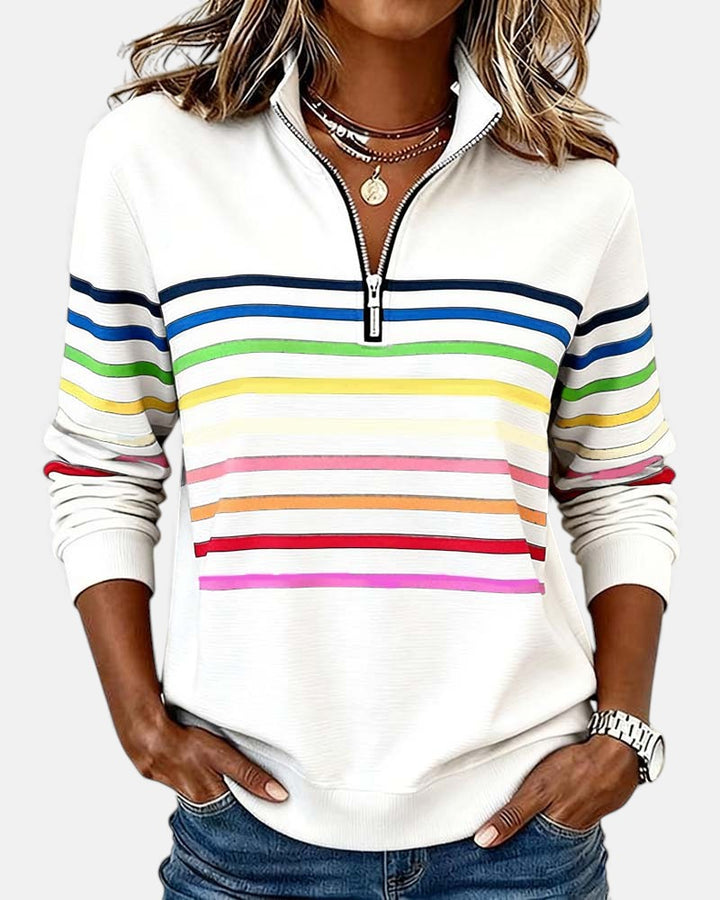 Andrea – Pull à rayures pour femme