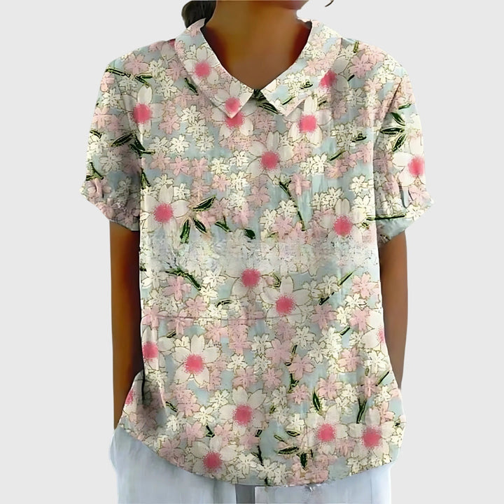 Élise | Blouse Florale