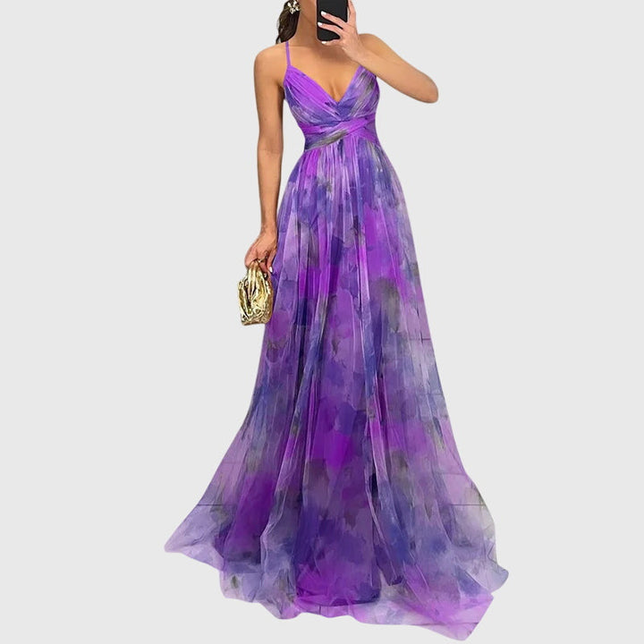Caroline | Robe Maxi Fleurie