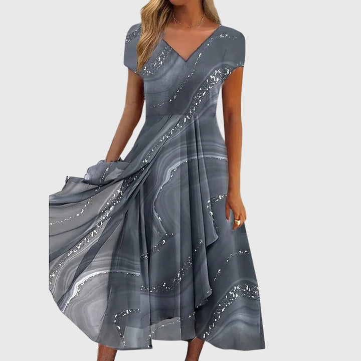 Aubrielle | Robe Midi Fluide