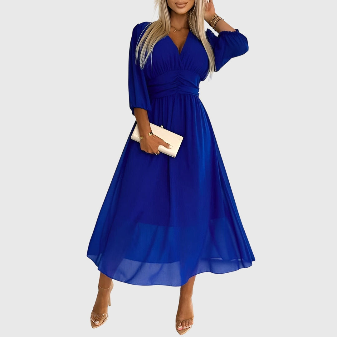 Chloe | Robe en Chiffon Soie Légère