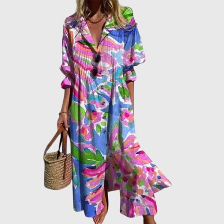 Christine | Robe Bohémienne Élégante